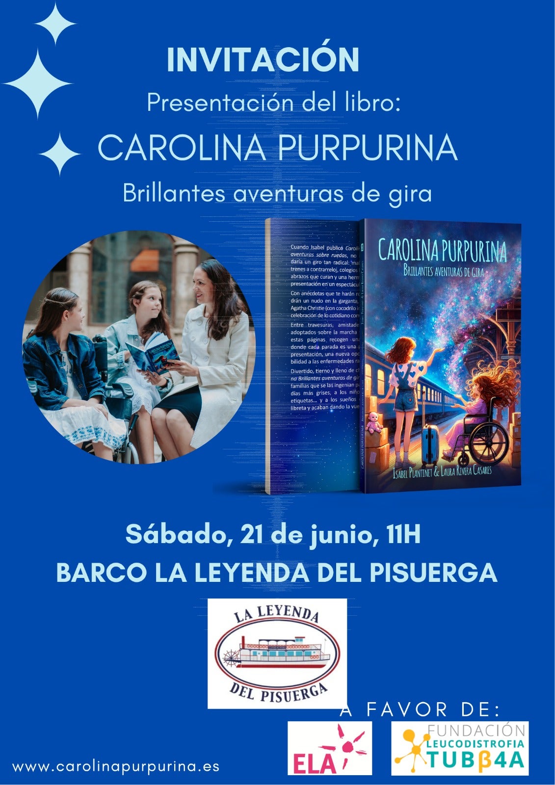 Se presenta en Valladolid el último libro de Carolina Purpurina Se presenta en Valladolid el último libro de Carolina Purpurina