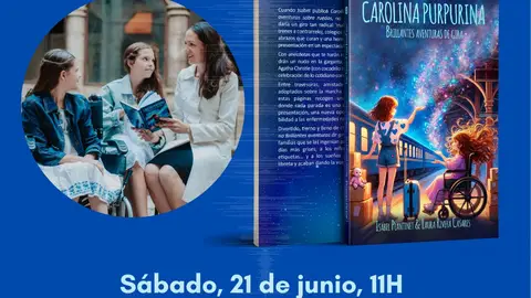Se presenta en Valladolid el último libro de Carolina Purpurina Se presenta en Valladolid el último libro de Carolina Purpurina