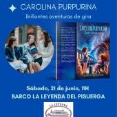 Se presenta en Valladolid el último libro de Carolina Purpurina 