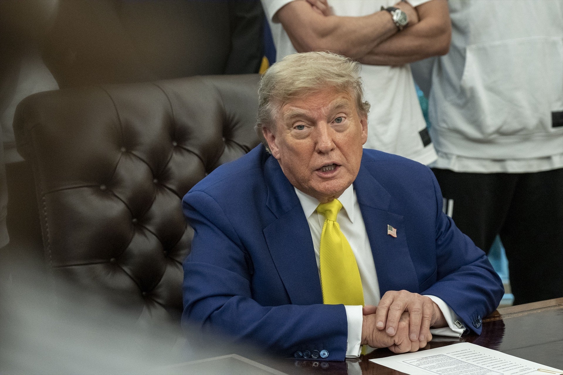 Trump responde a Sánchez sobre el gasto en Defensa: "España es conocida por pagar poco" Trump responde a Sánchez sobre el gasto en Defensa: "España es conocida por pagar poco"