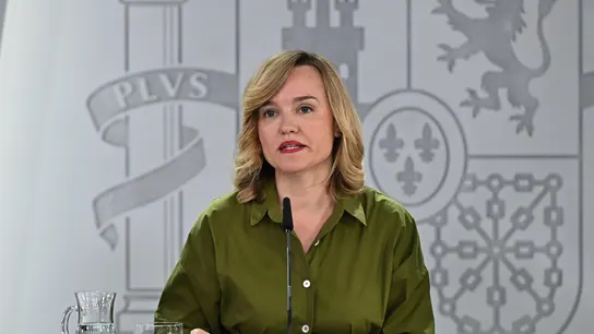 La ministra de Educación, Formación Profesional y Deportes y portavoz del Gobierno, Pilar Alegría. La ministra de Educación, Formación Profesional y Deportes y portavoz del Gobierno, Pilar Alegría.