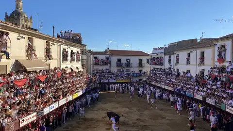 Un herido grave por asta de toro y dos leves en las Fiestas de San Juan de Coria Un herido grave por asta de toro y dos leves en las Fiestas de San Juan de Coria