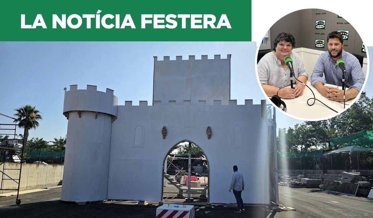 La Vila reforma i amplia el castell de festes La Vila reforma i amplia el castell de festes