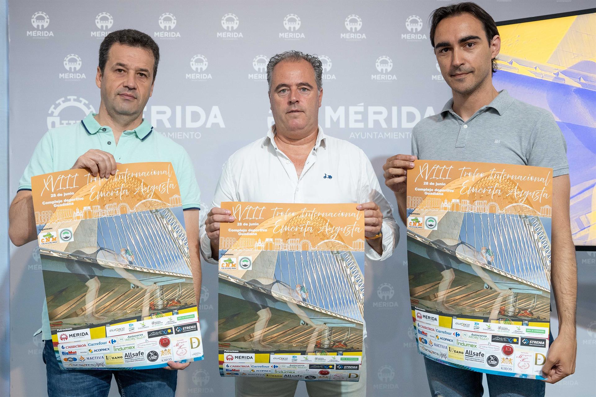 Más de 300 nadadores disputarán este fin de semana en Mérida el Trofeo de Natación Emerita Augusta Más de 300 nadadores disputarán este fin de semana en Mérida el Trofeo de Natación Emerita Augusta