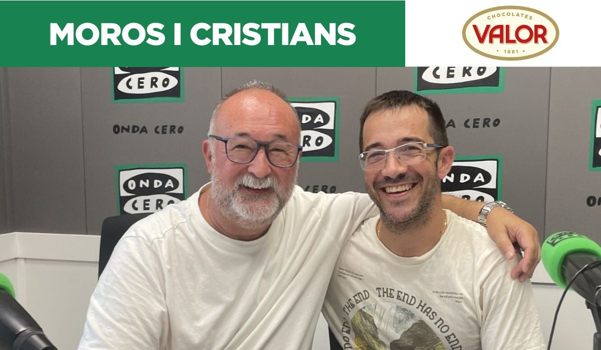 Pedro Zaragoza i Luis García, ambaixadors Contrabandista i Cristià 2025 Pedro Zaragoza i Luis García, ambaixadors Contrabandista i Cristià 2025