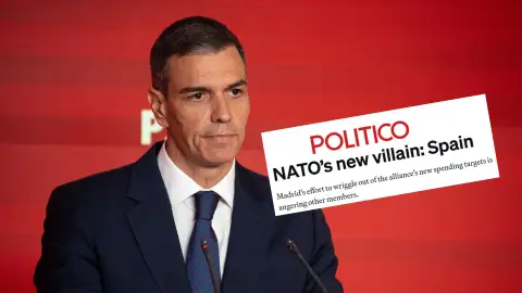 'Politico' sentencia a Sánchez en un durísimo artículo: "El nuevo villano de la OTAN" 'Politico' sentencia a Sánchez en un durísimo artículo: "El nuevo villano de la OTAN"