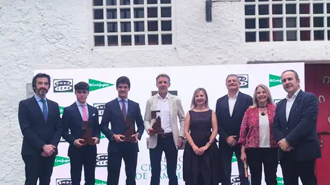 Pablo Aguado, Pablo Hermoso de Mendoza y Jarocho reciben los Premios Ciudadela Pablo Aguado, Pablo Hermoso de Mendoza y Jarocho reciben los Premios Ciudadela