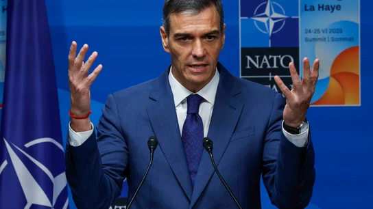 Pedro Sánchez en la cumbre de la OTAN 2025 Pedro Sánchez en la cumbre de la OTAN 2025