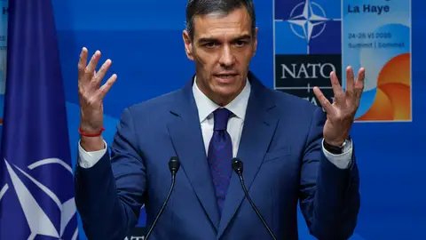 Pedro Sánchez en la cumbre de la OTAN 2025 Pedro Sánchez en la cumbre de la OTAN 2025