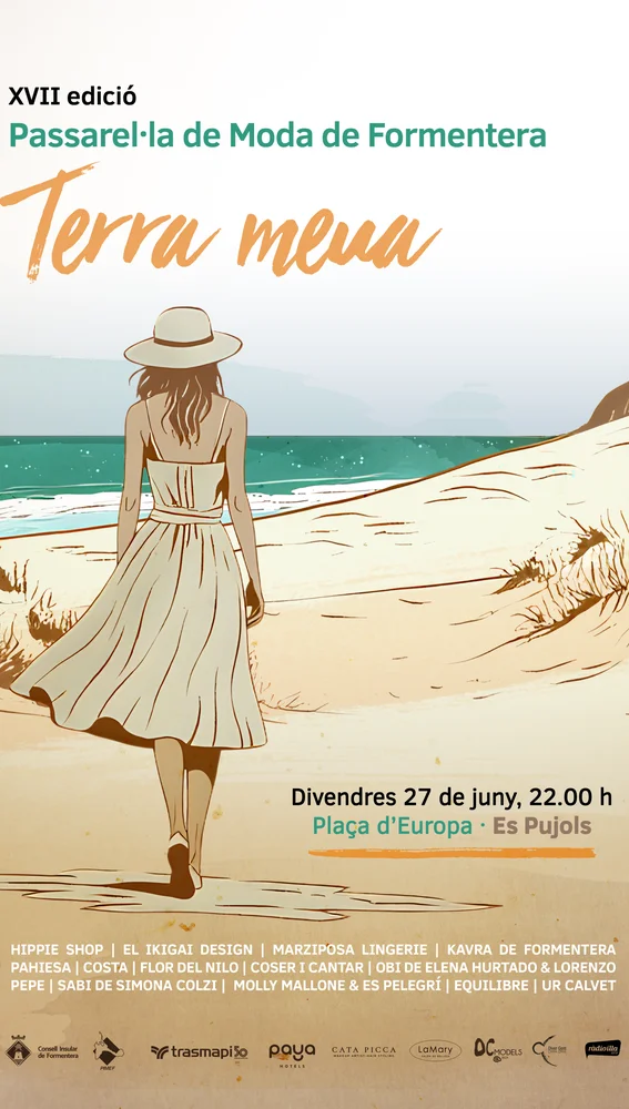 Cartel de la Pasarela de Moda de Formentera Cartel de la Pasarela de Moda de Formentera