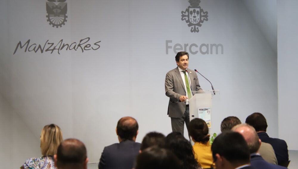 Miguel Ángel Valverde, presidente de la Diputación