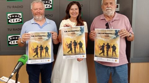 Vicente Pastor y Jaime S&aacute;nchez con Mayte Vilaseca