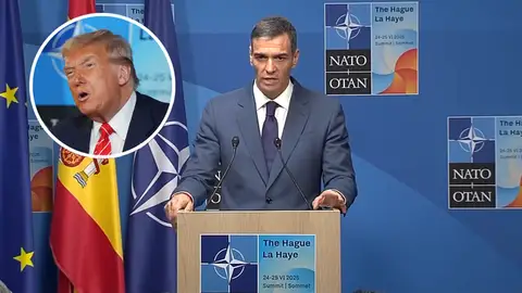 Pedro Sánchez a Donald Trump Pedro Sánchez a Donald Trump