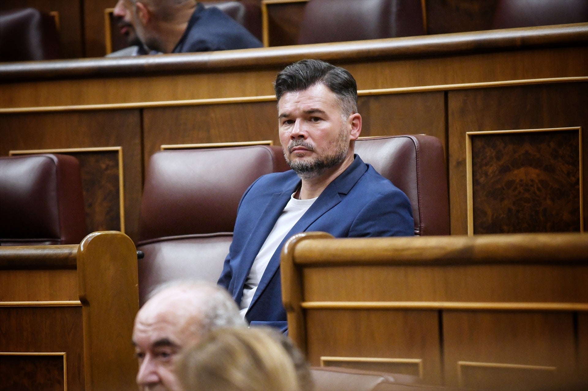 Gabriel Rufián contesta a Felipe González por sus palabras sobre la amnistía: "Manda bemoles..." Gabriel Rufián contesta a Felipe González por sus palabras sobre la amnistía: "Manda bemoles..."
