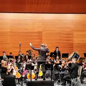 La Orquesta de Jóvenes de Alicante actúa de nuevo en el Auditori de La Nucía. La Orquesta de Jóvenes de Alicante actúa de nuevo en el Auditori de La Nucía.