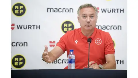 El presidente del Comité Técnico de Árbitros (CTA), Luis Medina Cantalejo. El presidente del Comité Técnico de Árbitros (CTA), Luis Medina Cantalejo.