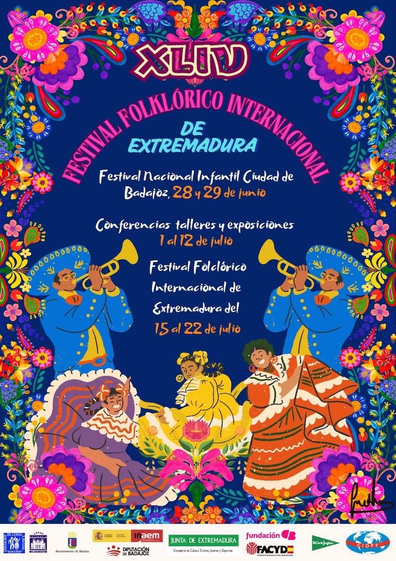 El XLIV Festival Folklórico Internacional de Extremadura arranca el viernes con un concierto de Vanesa Muela en Badajoz El XLIV Festival Folklórico Internacional de Extremadura arranca el viernes con un concierto de Vanesa Muela en Badajoz
