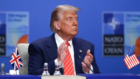 Gonzalo Bernardos desmonta la amenaza de Trump a España: "Como mínimo merecemos..." Gonzalo Bernardos desmonta la amenaza de Trump a España: "Como mínimo merecemos..."