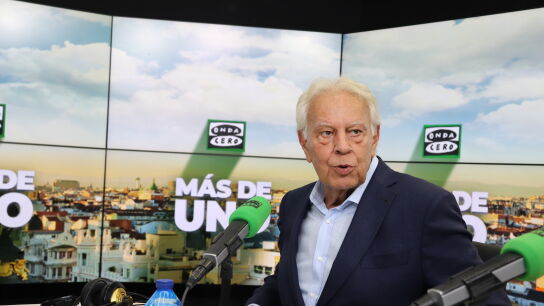 Felipe Gonz&aacute;lez, en 'M&aacute;s de uno'.