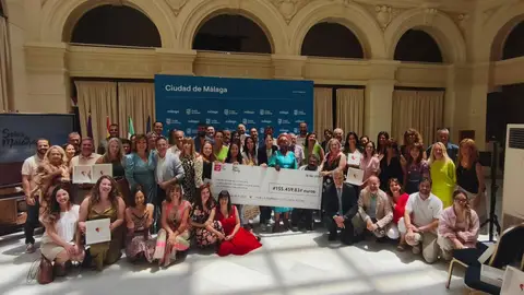 Soles de Málaga 2025 entrega más de 155.000 euros a once ONG malagueñas ONG