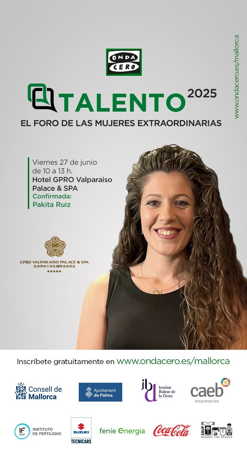 Pakita Ruiz: "Es un orgullo participar en el Foro Talento" Pakita Ruiz: "Es un orgullo participar en el Foro Talento"