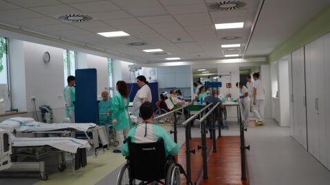 La nova àrea terapèutica per a lesionats medul·lars de l'Hospitall Vall d'Hebron