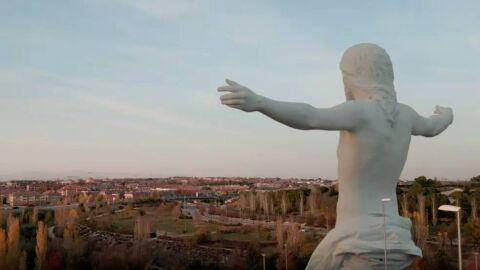 Modelo del Cristo que podrían construir en Boadilla del Monte (Madrid) Modelo del Cristo que podrían construir en Boadilla del Monte (Madrid)