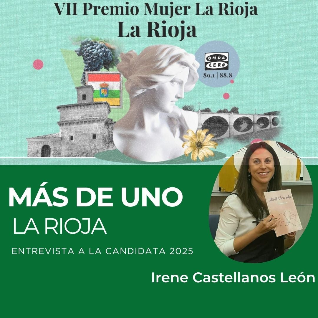 Premio Mujer La Rioja 2025, candidata Irene Castellanos León Premio Mujer La Rioja 2025, candidata Irene Castellanos León