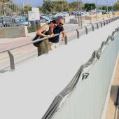 Benidorm retira el cableado de la avenida Beniardá