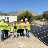 El Ayuntamiento de La Nucía invierte casi 40 mil euros en la instalación de placas solares en el cole Sant Rafael