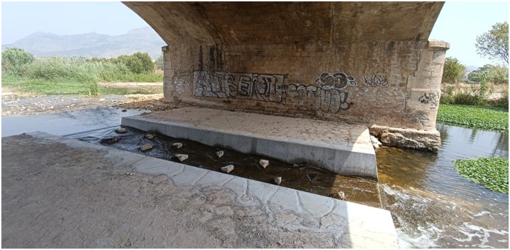 Altea ejecuta la rampa para peces del proyecto de Restauración Ecológica y Mejora de la Capacidad de Laminación del Río Algar Altea ejecuta la rampa para peces del proyecto de Restauración Ecológica y Mejora de la Capacidad de Laminación del Río Algar