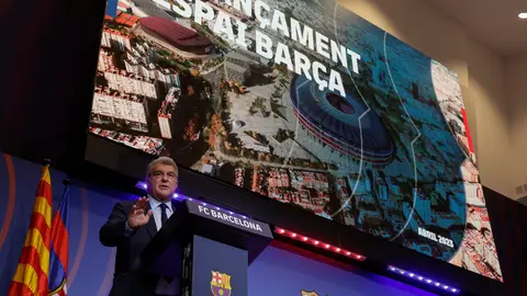 Jona Laporta, presidente del Barcelona Jona Laporta, presidente del Barcelona