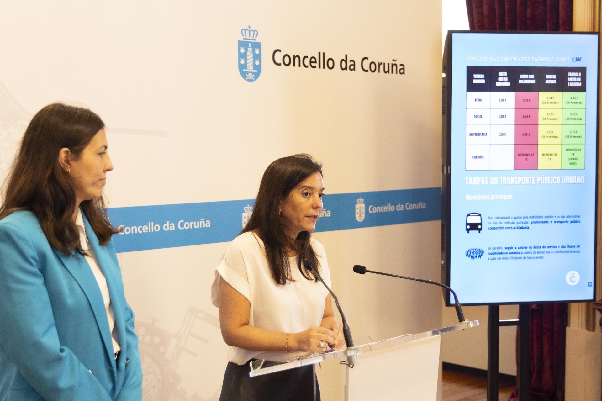 Nuevas tarifas del bus urbano de A Coruña, con gratuidad hasta los catorce años y manteniendo la social y universitaria Nuevas tarifas del bus urbano de A Coruña, con gratuidad hasta los catorce años y manteniendo la social y universitaria