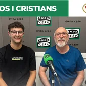Toni Pascual i Bartolomé Pérez, capitans Llauradors i Artilleria de l'Islam 2025. Toni Pascual i Bartolomé Pérez, capitans Llauradors i Artilleria de l'Islam 2025.