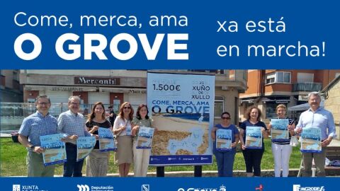 Iniciativa de los comerciantes de O Grove