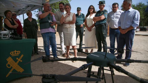 Presentaci&oacute;n del dispositivo de seguridad en Las Lagunas de Ruidera