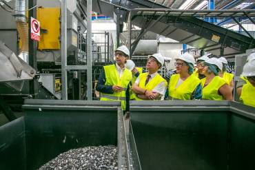 Page inaugura en Cabanillas del Campo una empresa con un proyecto pionero en el reciclaje de cables de comunicaciones Page inaugura en Cabanillas del Campo una empresa con un proyecto pionero en el reciclaje de cables de comunicaciones