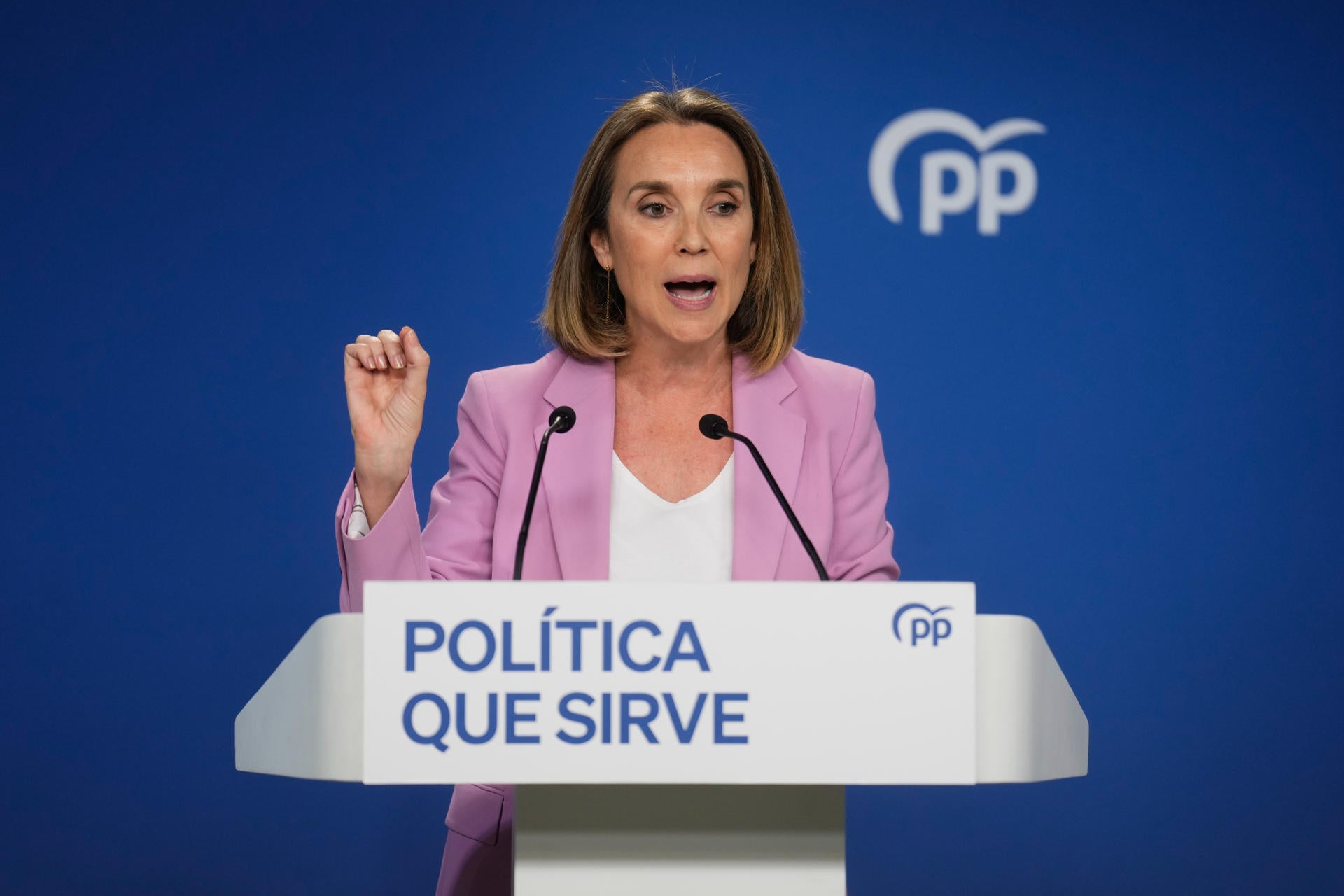 Cuca Gamarra dejará de ser la secretaria general del PP tras el próximo Congreso Cuca Gamarra dejará de ser la secretaria general del PP tras el próximo Congreso