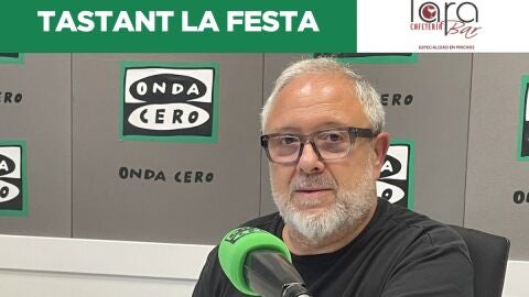 Tastant la festa amb Joan Sanfeliu.