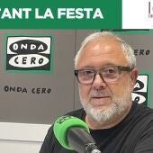 Tastant la festa amb Joan Sanfeliu.
