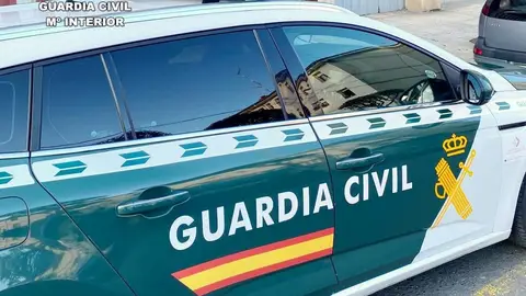 Vehículo Guardia Civil. Foto de archivo Vehículo Guardia Civil. Foto de archivo