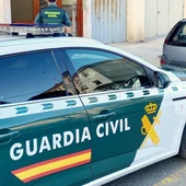 Vehículo Guardia Civil. Foto de archivo Vehículo Guardia Civil. Foto de archivo