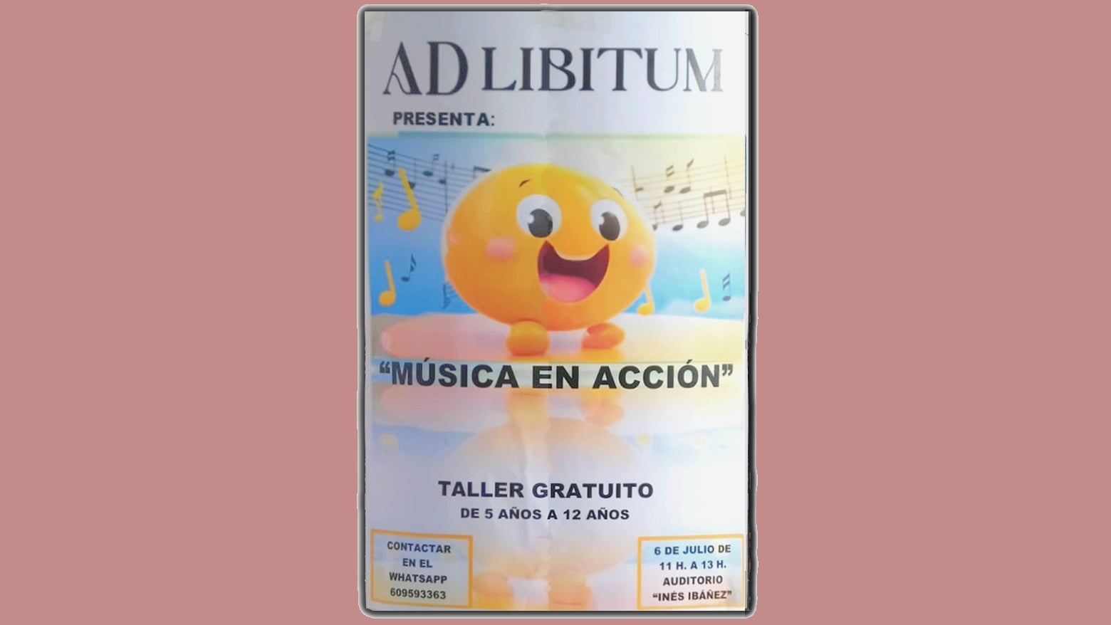 El taller "Música en acción" El taller "Música en acción"