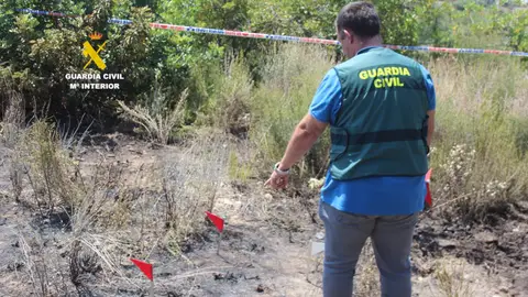 Detenida una mujer por provocar un incendio forestal en Torreblanca (Castellón) Detenida una mujer por provocar un incendio forestal en Torreblanca (Castellón)