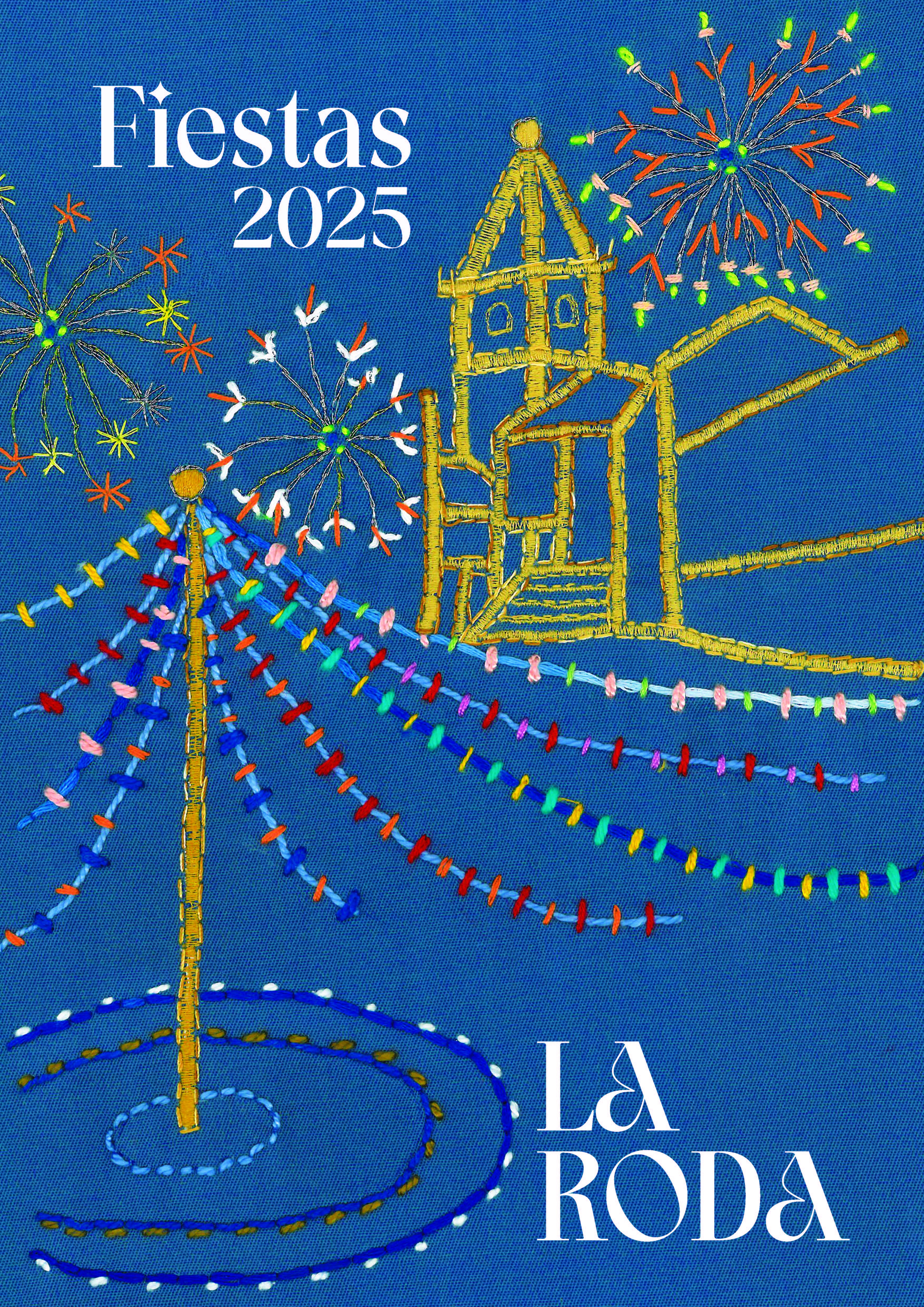 ‘Enhebra’, cartel ganador del Libro de las Fiestas de 2025 ‘Enhebra’, cartel ganador del Libro de las Fiestas de 2025