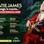 El Tour “Venga, le cuento…” de Katie James llega a Málaga hoy 2 de julio