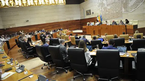 Corrupción, la fusión Don Benito-Villanueva o la 'tasa Enresa', en el orden del Pleno de este jueves en la Asamblea Corrupción, la fusión Don Benito-Villanueva o la 'tasa Enresa', en el orden del Pleno de este jueves en la Asamblea