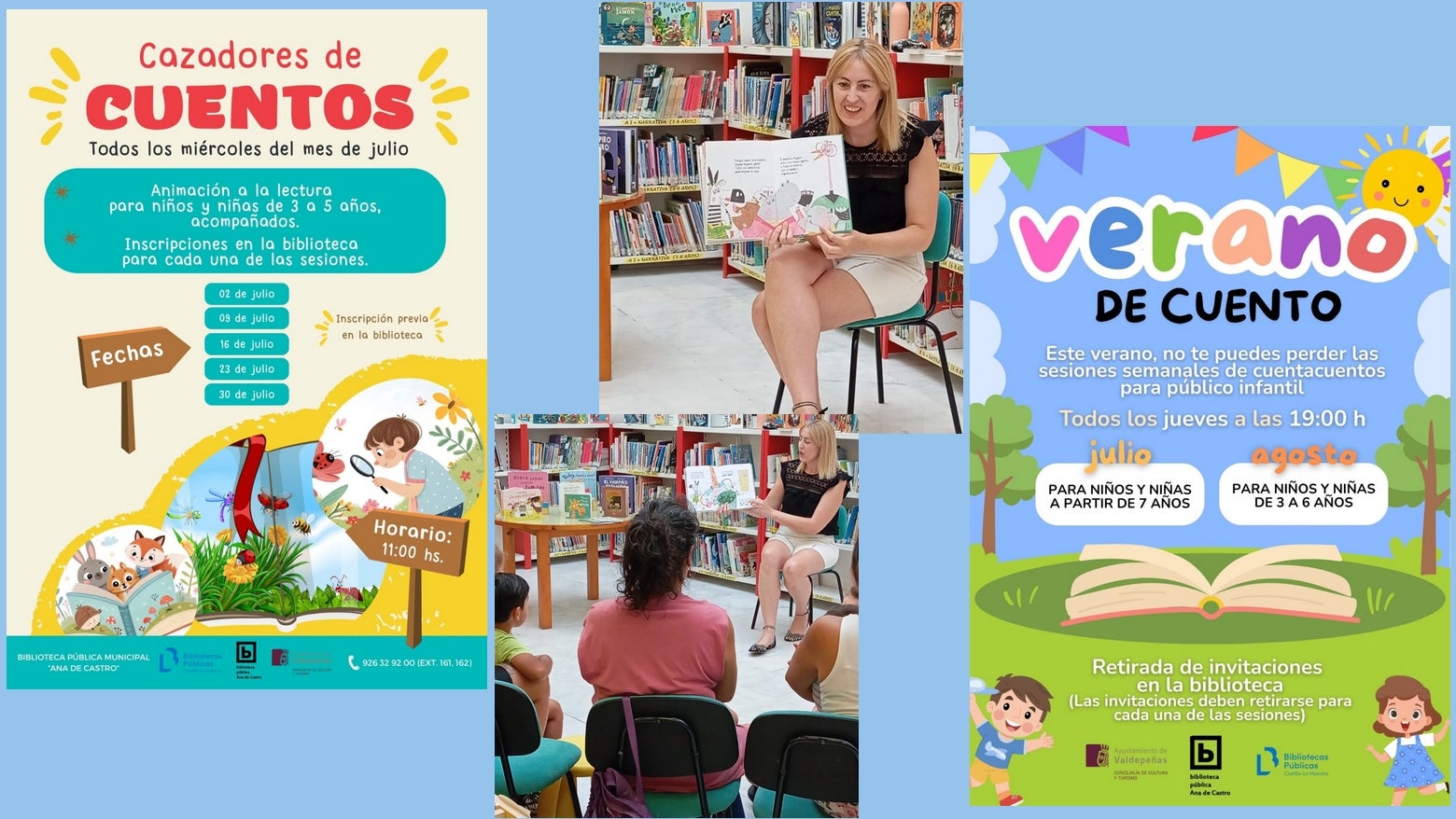 La Biblioteca Municipal de Valdepeñas organiza "Cazadores de Cuentos" La Biblioteca Municipal de Valdepeñas organiza "Cazadores de Cuentos"