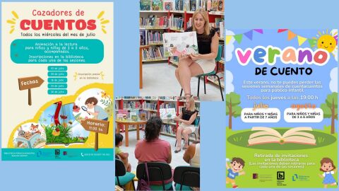 Cuentacuentos de verano en la Biblioteca de Valdepe&ntilde;as