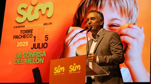 Roberto Brasero emociona en el pregón de la II Semana Internacional del Melón, con una defensa de la agricultura y sus gentes. SIM 2025